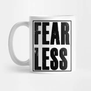 FEARLESS Motivational Gift Entrepreneur Fitness Gym Motivation Mug